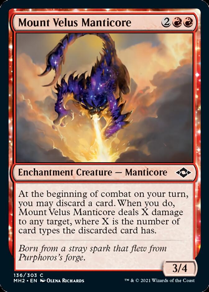 Mount Velus Manticore [Modern Horizons 2] | Cracking-Singles