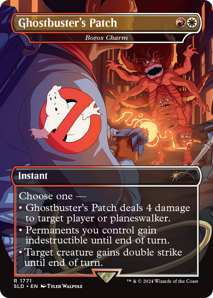 Ghostbuster's Patch - Boros Charm [Secret Lair Drop Series] | Cracking-Singles