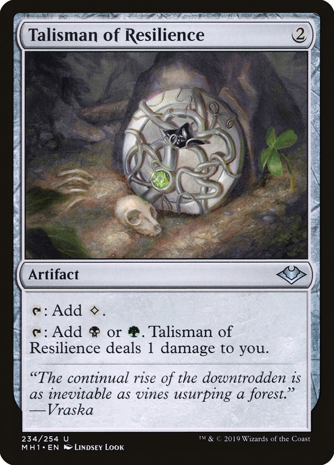 Talisman of Resilience [Modern Horizons] | Cracking-Singles