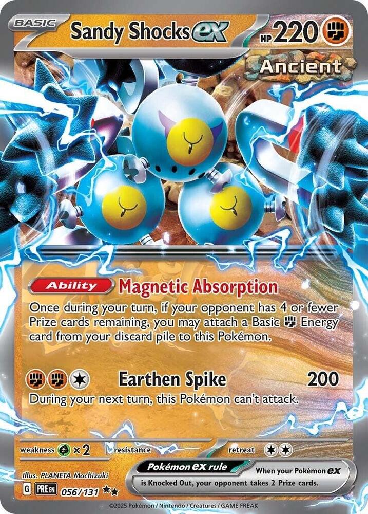 Sandy Shocks ex (056/131) [Scarlet & Violet: Prismatic Evolutions] | Cracking-Singles