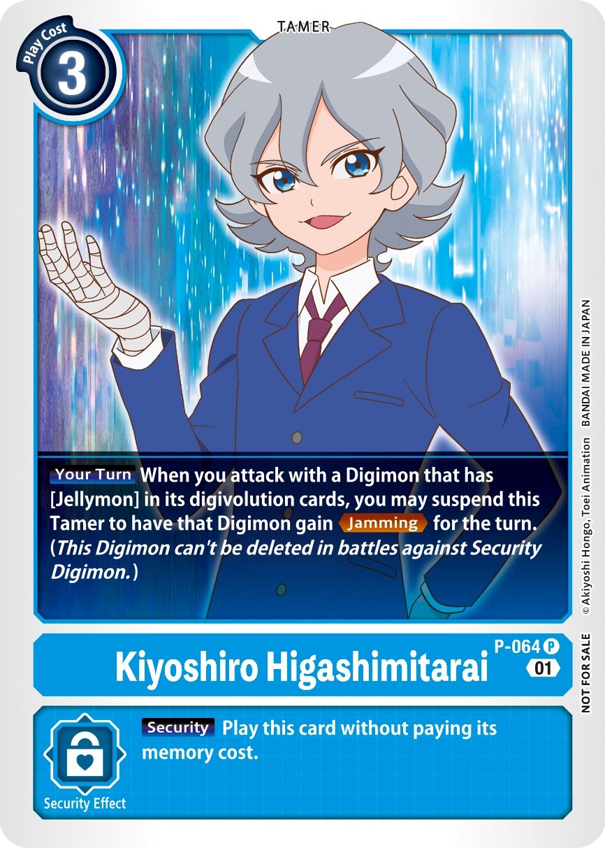 Kiyoshiro Higashimitarai [P-064] (Official Tournament Pack Vol.5) [Promotional Cards] | Cracking-Singles