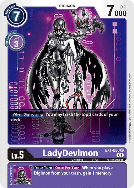 LadyDevimon [EX1-060] [Classic Collection] | Cracking-Singles