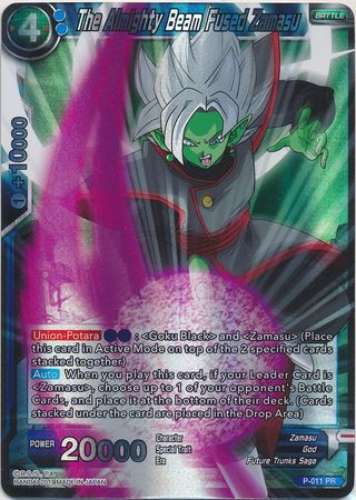 The Almighty Beam Fused Zamasu (P-011) [Promotion Cards] | Cracking-Singles