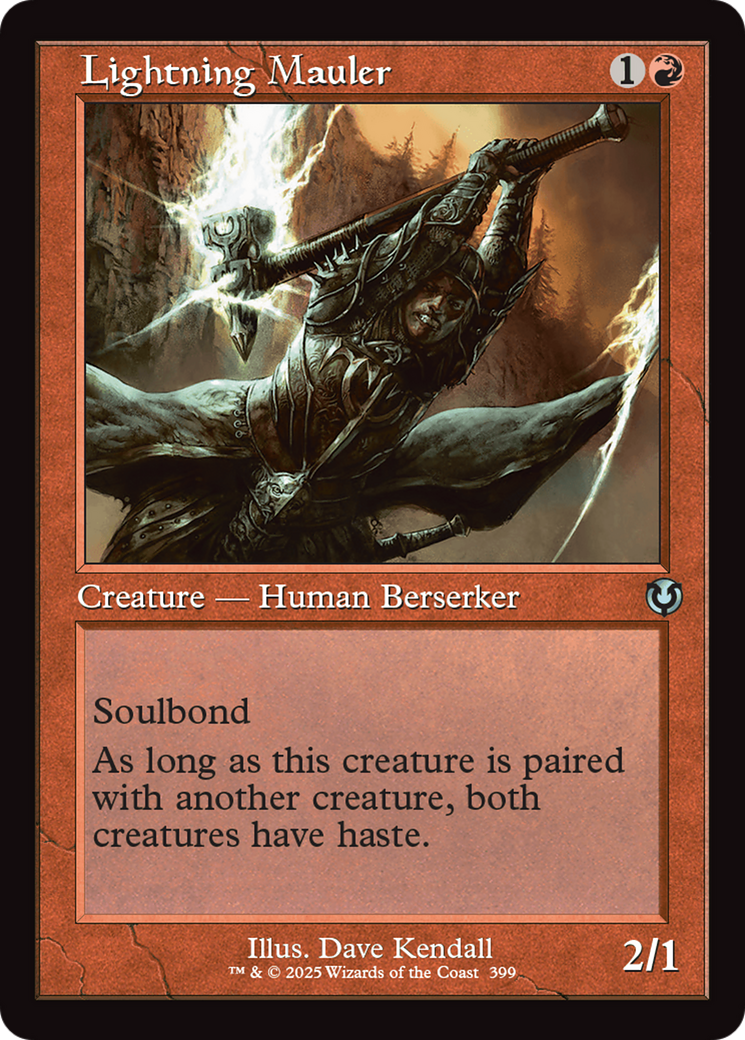 Lightning Mauler (Retro Frame) [Innistrad Remastered] | Cracking-Singles