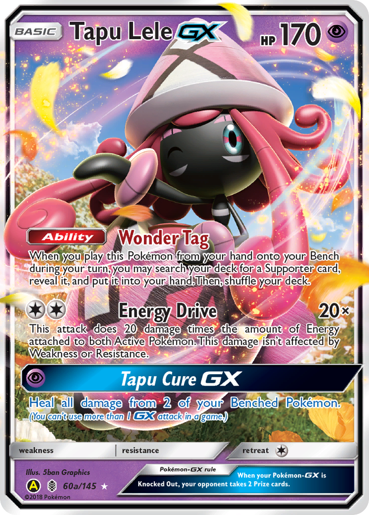 Tapu Lele GX (60a/145) [Alternate Art Promos] | Cracking-Singles