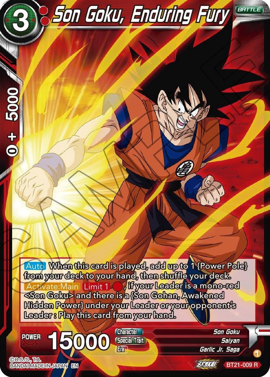 Son Goku, Enduring Fury (BT21-009) [Wild Resurgence] | Cracking-Singles