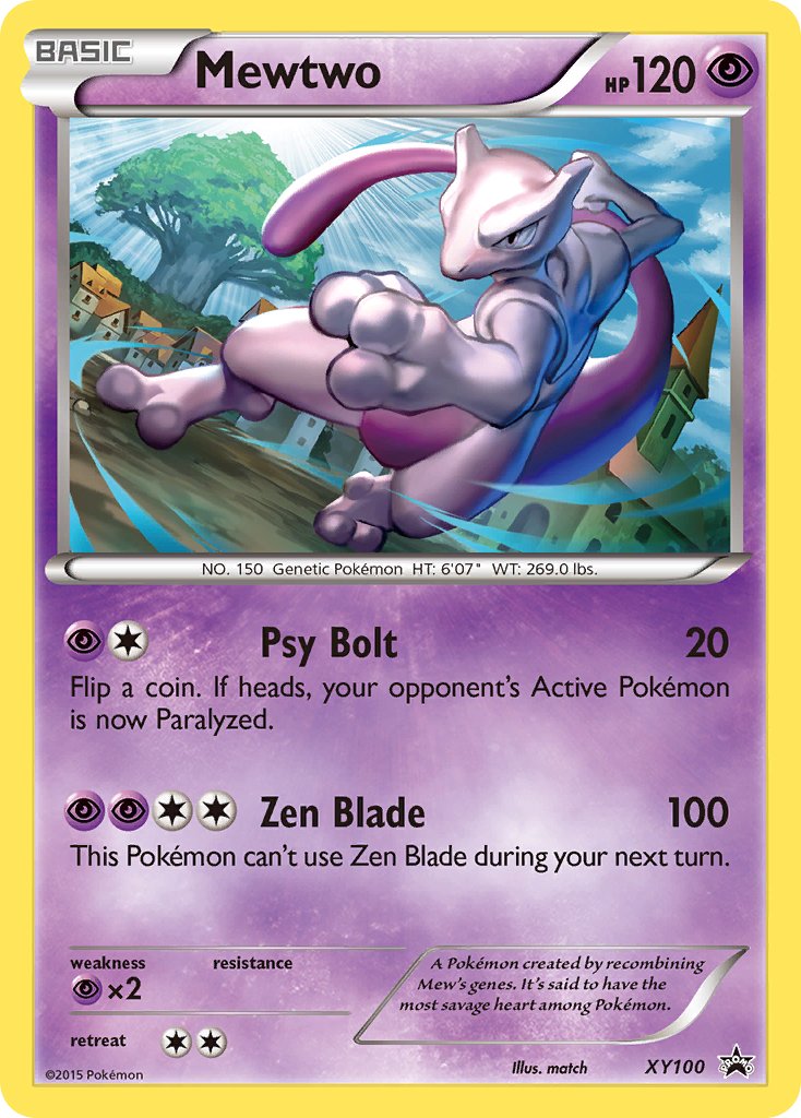 Mewtwo (XY100) [XY: Black Star Promos] | Cracking-Singles