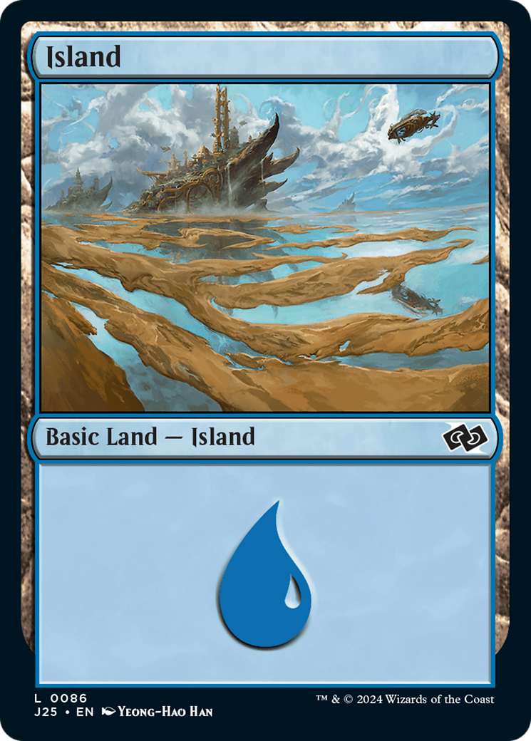 Island (86) [Foundations Jumpstart] | Cracking-Singles