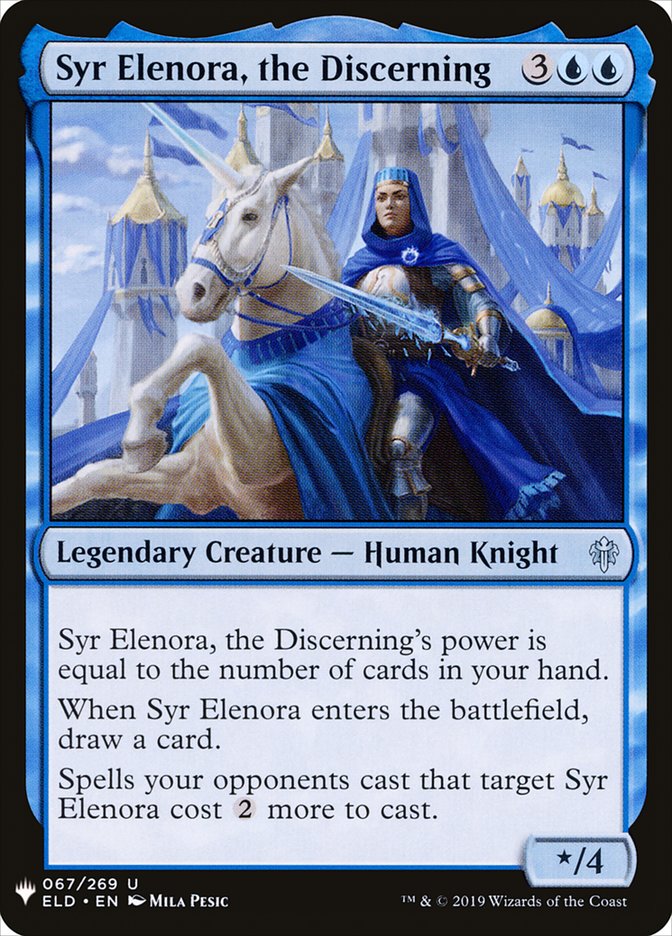 Syr Elenora, the Discerning [Mystery Booster] | Cracking-Singles