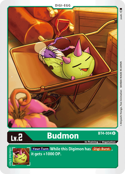 Budmon [BT4-004] [Great Legend] | Cracking-Singles