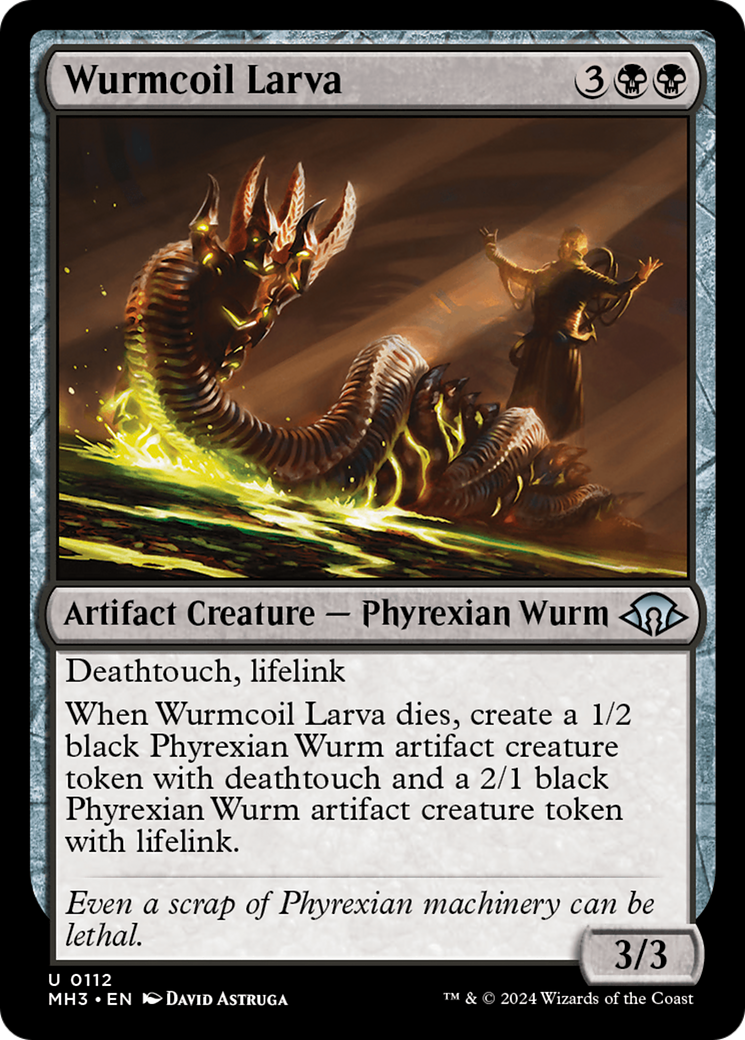 Wurmcoil Larva [Modern Horizons 3] | Cracking-Singles