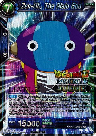 Zen-Oh, The Plain God (Level 2) (BT2-060) [Judge Promotion Cards] | Cracking-Singles