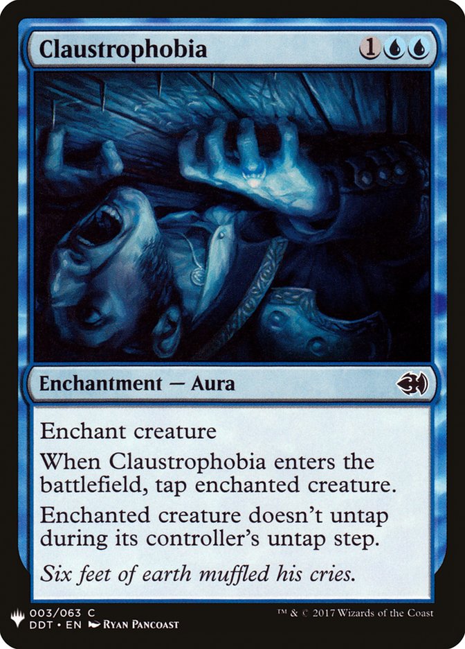 Claustrophobia [Mystery Booster] | Cracking-Singles