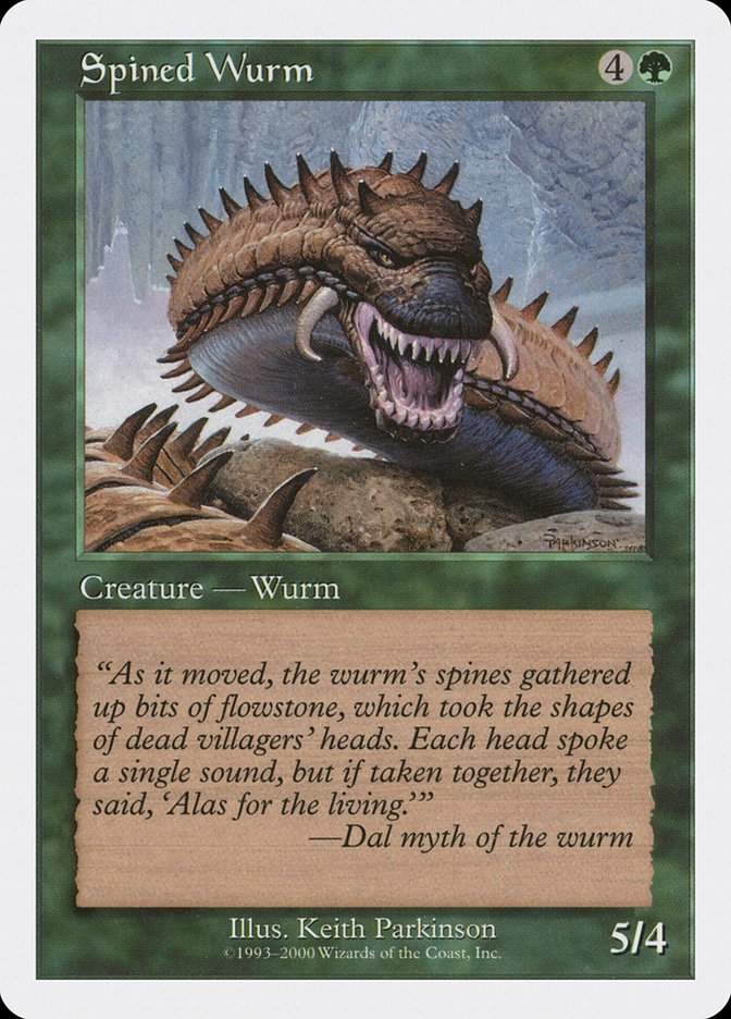 Spined Wurm [Media Promos] | Cracking-Singles