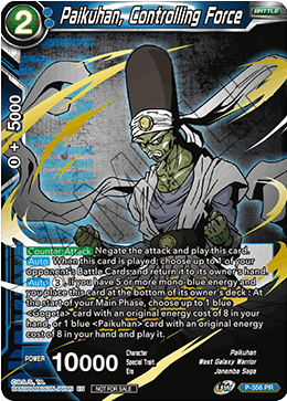 Paikuhan, Controlling Force (Gold Stamped) (P-356) [Tournament Promotion Cards] | Cracking-Singles