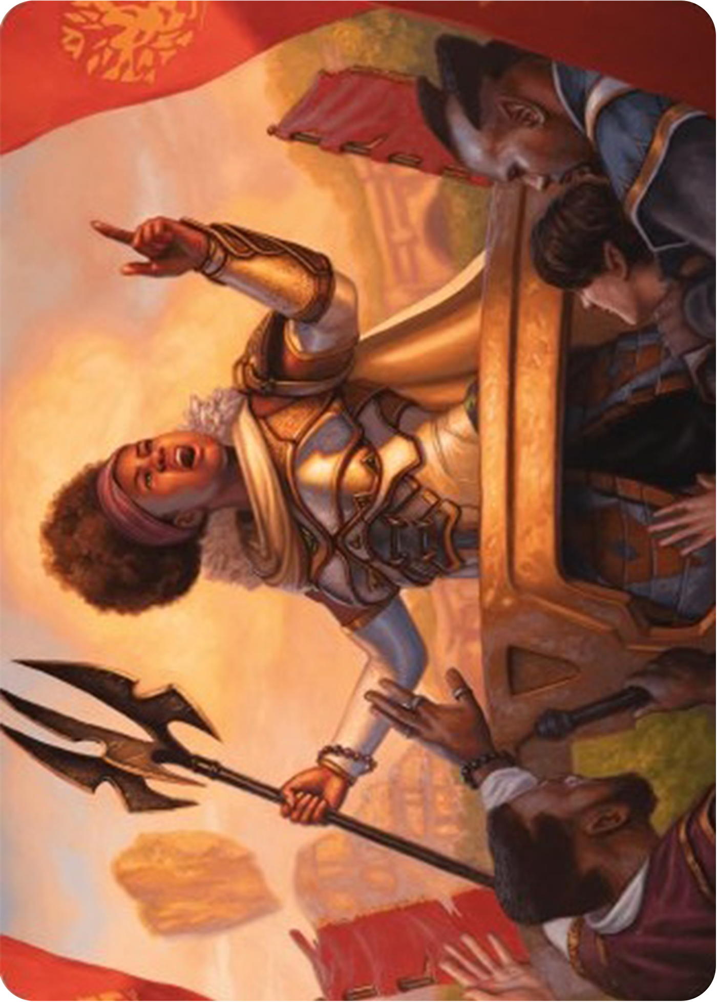 Recruiter of the Guard Art Card [Modern Horizons 3 Art Series] | Cracking-Singles