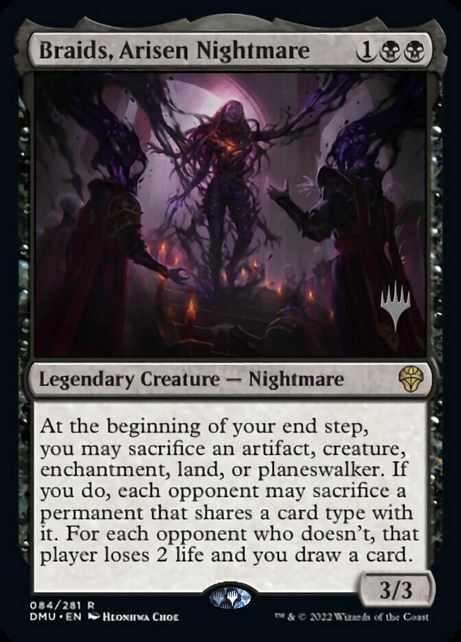 Braids, Arisen Nightmare (Promo Pack) [Dominaria United Promos] | Cracking-Singles