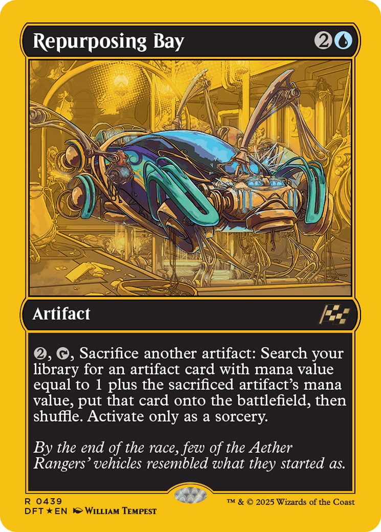 Repurposing Bay (First-Place Foil) [Aetherdrift] | Cracking-Singles