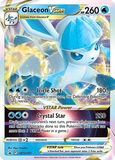 Glaceon VSTAR (SWSH197) [Sword & Shield: Black Star Promos] | Cracking-Singles