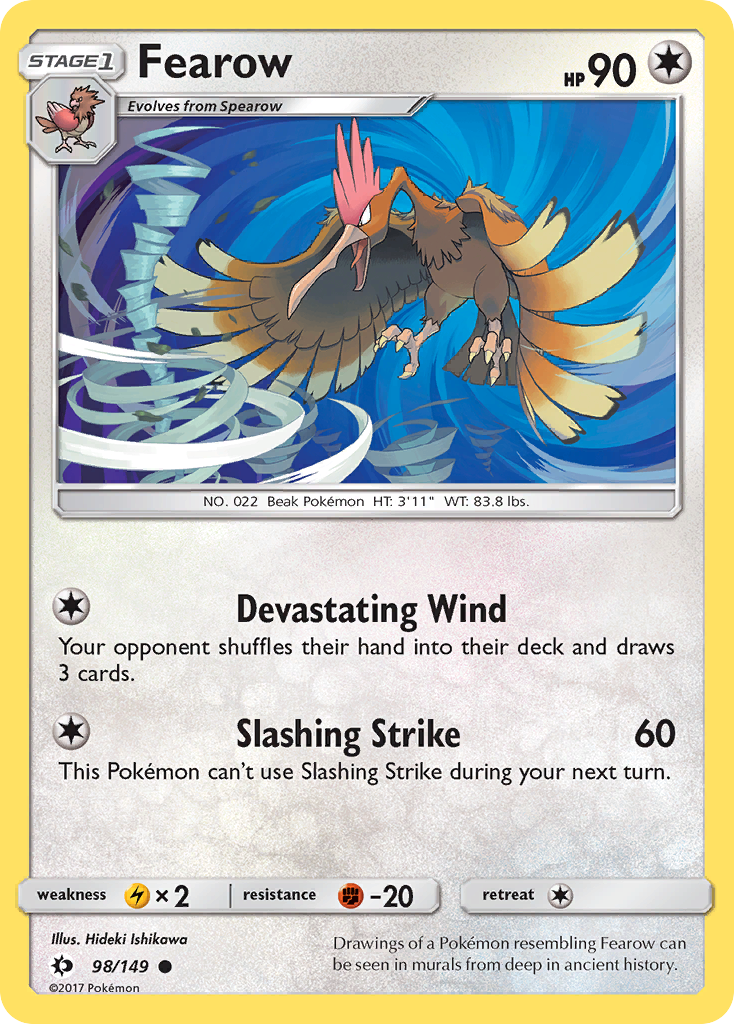 Fearow (98/149) [Sun & Moon: Base Set] | Cracking-Singles