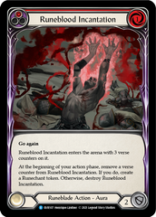 Runeblood Incantation (Red) [EVR107] (Everfest)  1st Edition Rainbow Foil | Cracking-Singles