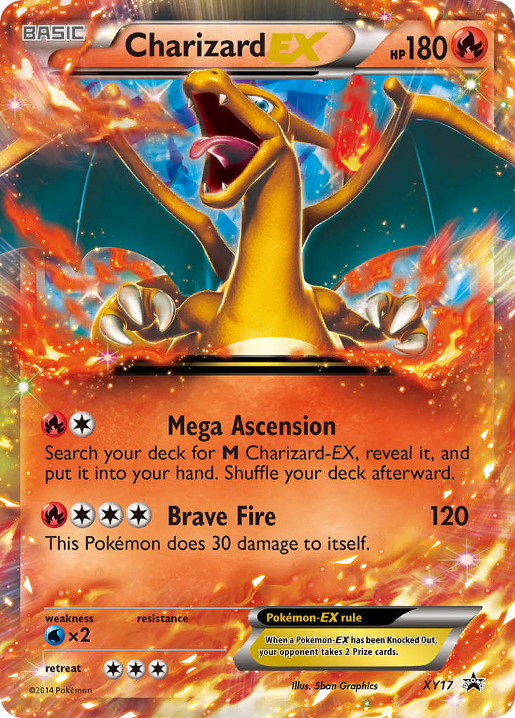 Charizard EX (XY17) [XY: Black Star Promos] | Cracking-Singles