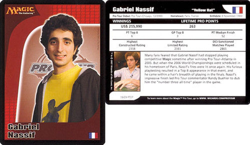 Gabriel Nassif (2007) Pro Player Cards English | Cracking-Singles