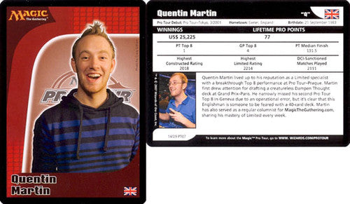 Quentin Martin (2007) Pro Player Cards | Cracking-Singles