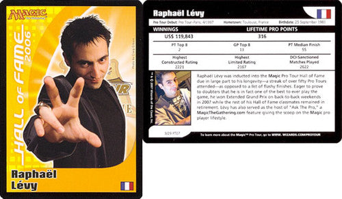 Raphael Levy (2007) Pro Player Cards | Cracking-Singles