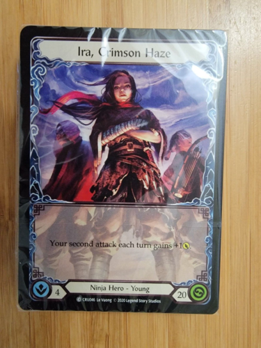 IRA, CRIMSON HAZE Welcome Deck Sealed | Cracking-Singles