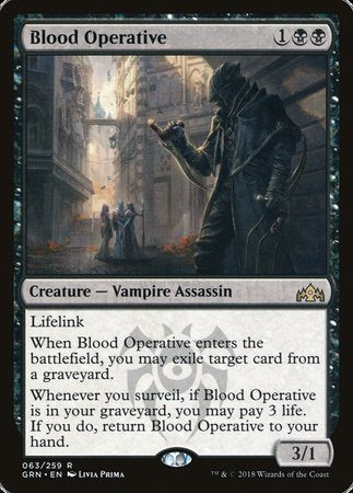 Blood Operative [Guilds of Ravnica] | Cracking-Singles