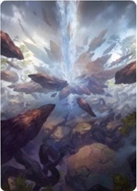 Prismatic Vista Art Card [Zendikar Rising Art Series] | Cracking-Singles