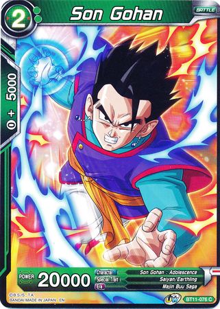 Son Gohan (Green) [BT11-076] | Cracking-Singles