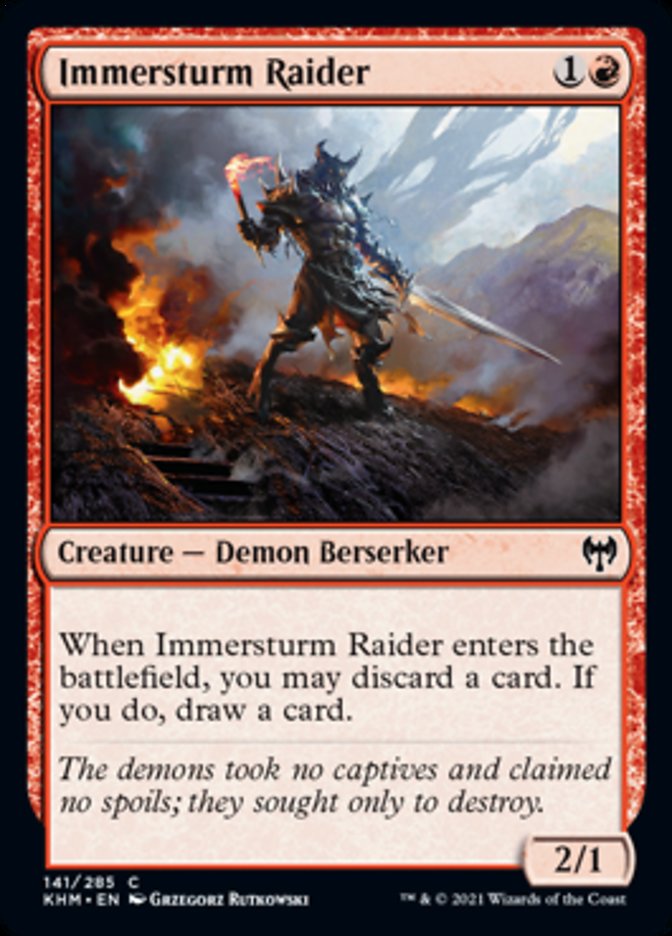 Immersturm Raider [Kaldheim] | Cracking-Singles