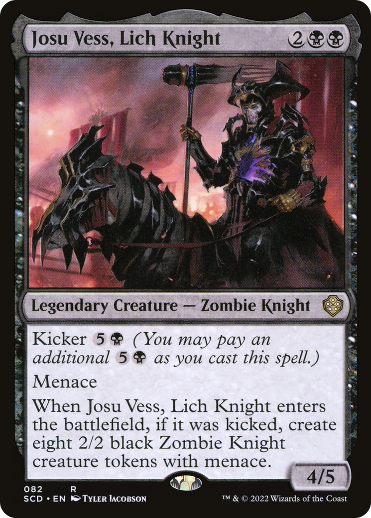 Josu Vess, Lich Knight [Starter Commander Decks] | Cracking-Singles