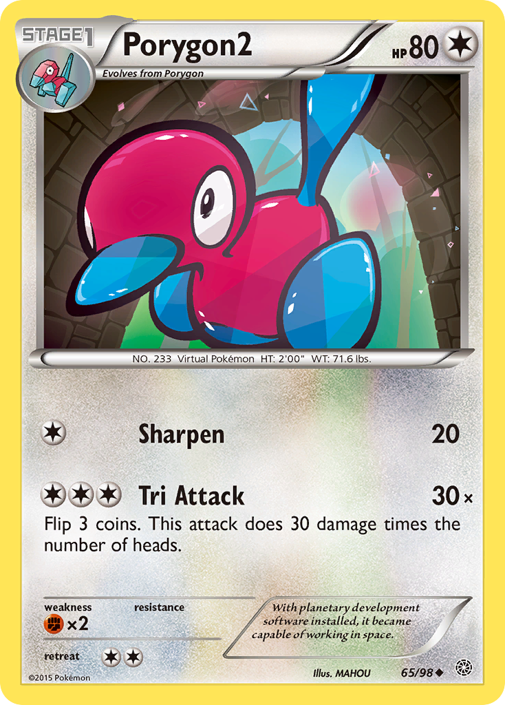 Porygon2 (65/98) [XY: Ancient Origins] | Cracking-Singles