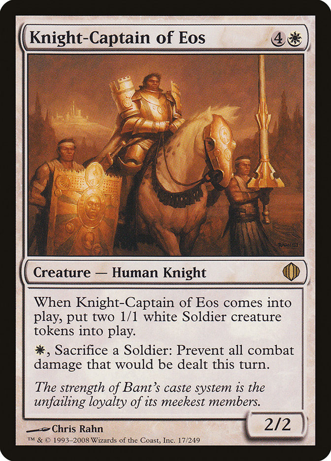 Knight-Captain of Eos [Shards of Alara] | Cracking-Singles