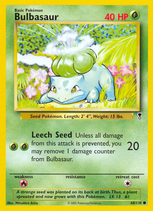 Bulbasaur (68/110) [Legendary Collection] | Cracking-Singles