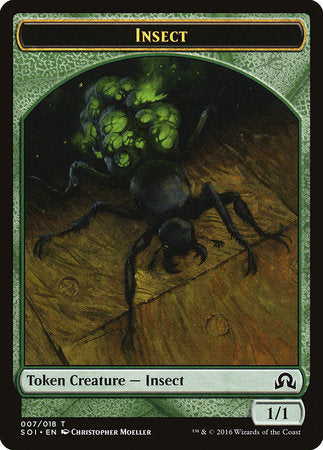 Insect Token [Shadows over Innistrad Tokens] | Cracking-Singles