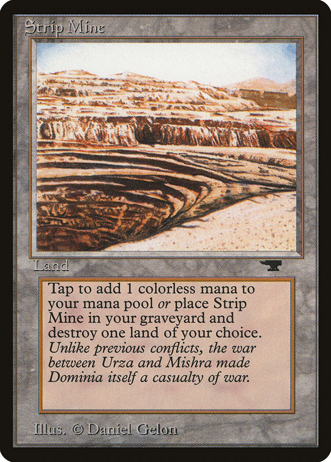 Strip Mine (Sloped Horizon) [Antiquities] | Cracking-Singles