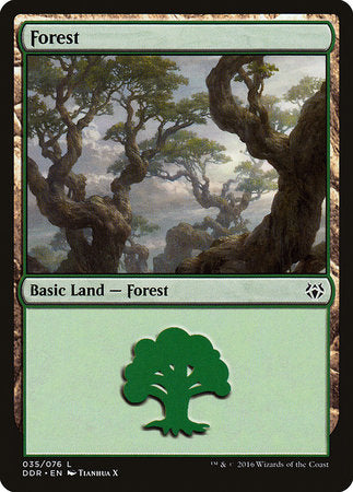 Forest (35) [Duel Decks: Nissa vs. Ob Nixilis] | Cracking-Singles