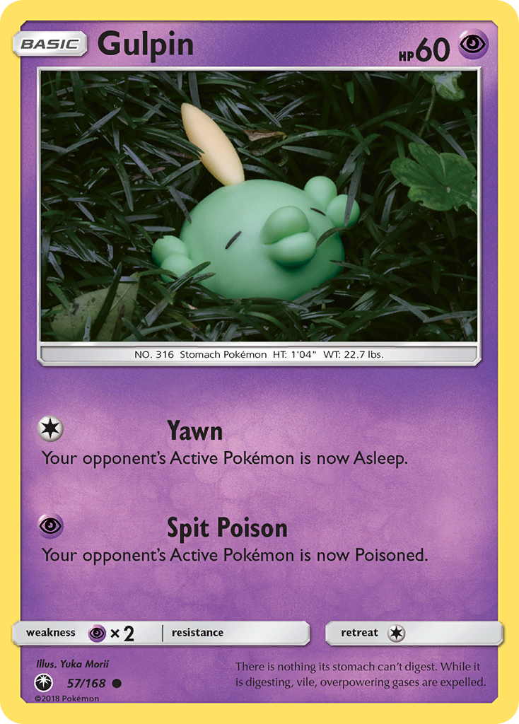 Gulpin (57/168) [Sun & Moon: Celestial Storm] | Cracking-Singles