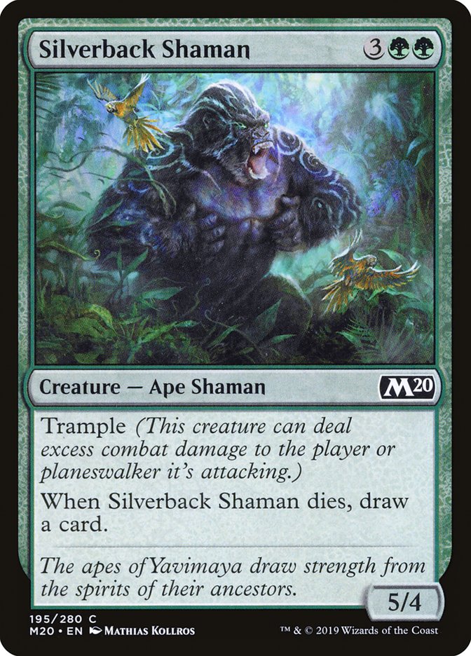 Silverback Shaman [Core Set 2020] | Cracking-Singles