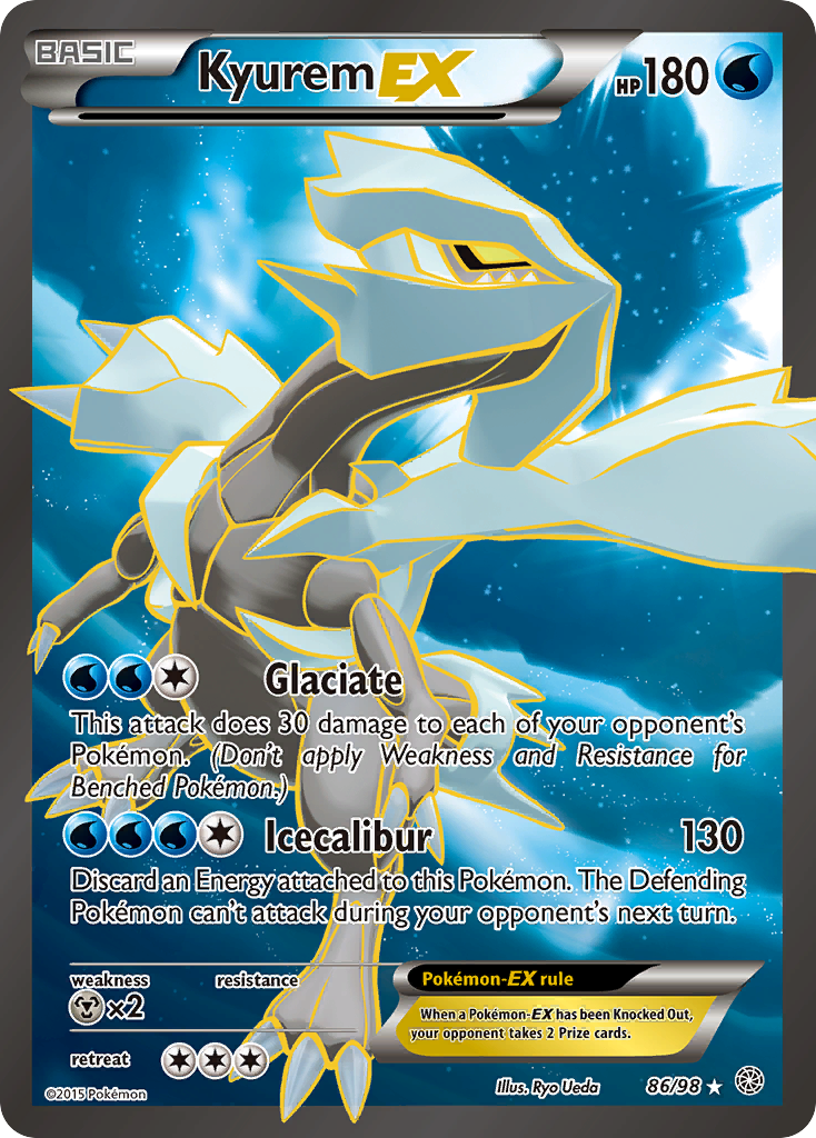 Kyurem EX (86/98) [XY: Ancient Origins] | Cracking-Singles