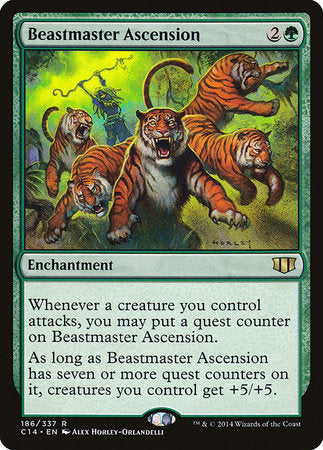 Beastmaster Ascension [Commander 2014] | Cracking-Singles