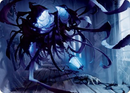 Spectral Adversary Art Card [Innistrad: Midnight Hunt Art Series] | Cracking-Singles