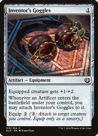 Inventor's Goggles [Kaladesh] | Cracking-Singles