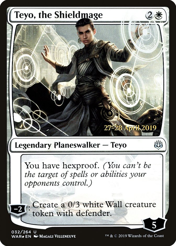 Teyo, the Shieldmage  [War of the Spark Prerelease Promos] | Cracking-Singles