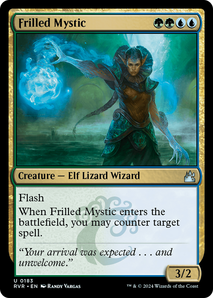 Frilled Mystic [Ravnica Remastered] | Cracking-Singles