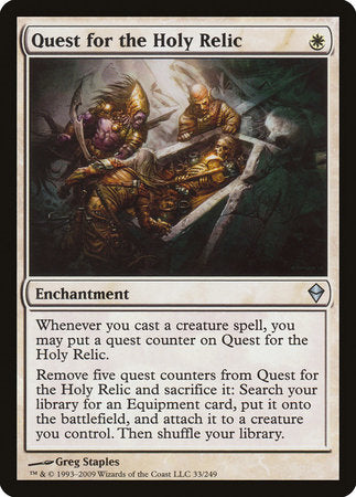 Quest for the Holy Relic [Zendikar] | Cracking-Singles